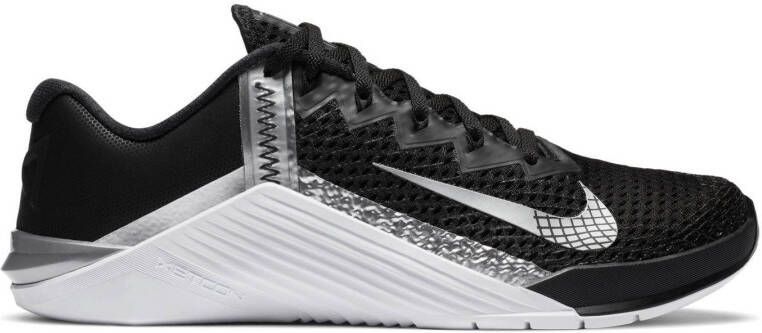Nike Trainingsschoenen Metcon 6 Zwart/Zilver/Wit Vrouw
