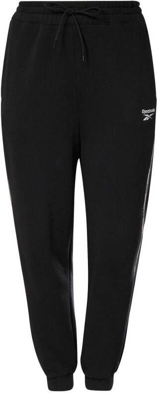 Reebok Training Plus Size joggingbroek zwart/wit