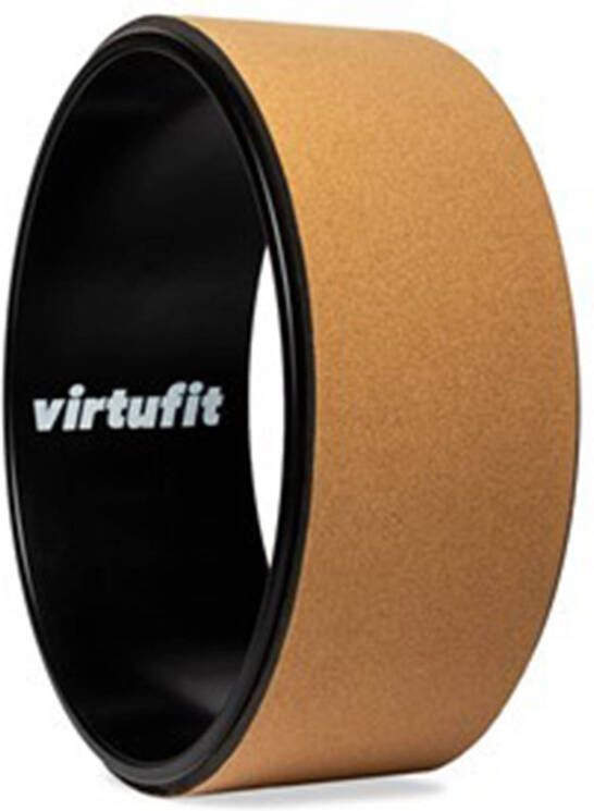 VirtuFit Premium Kurk Yoga Wiel Ecologisch 33 cm